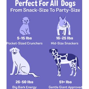 Three Dog Bakery Bark'N Crunch! Chicken Chips Dehydrated Dog Treats, 8-oz bag