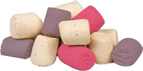 Show full view: Three Dog Bakery Celebration Confetti Strawberry, Vanilla & Blueberry Dog Treats, 8-oz bag slide 4 of 6