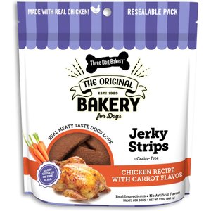 Three Dog Bakery Kitchens Chicken & Carrots Training Dog Treats