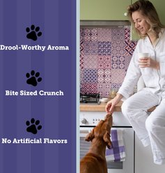 Three Dog Bakery Cinnamutt Roll Crunch Dog Treats, 25-oz bag slide 2 of 9