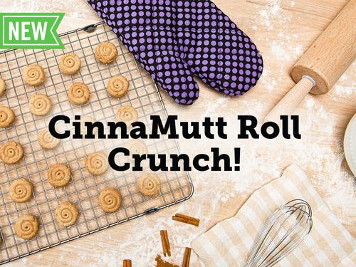 Show full view: Three Dog Bakery Cinnamutt Roll Crunch Dog Treats, 25-oz bag slide 9 of 11