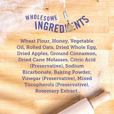 Show full view: Three Dog Bakery Classic Cookies Apples & Oats Soft-Baked Dog Treats, 13-oz box slide 6 of 8