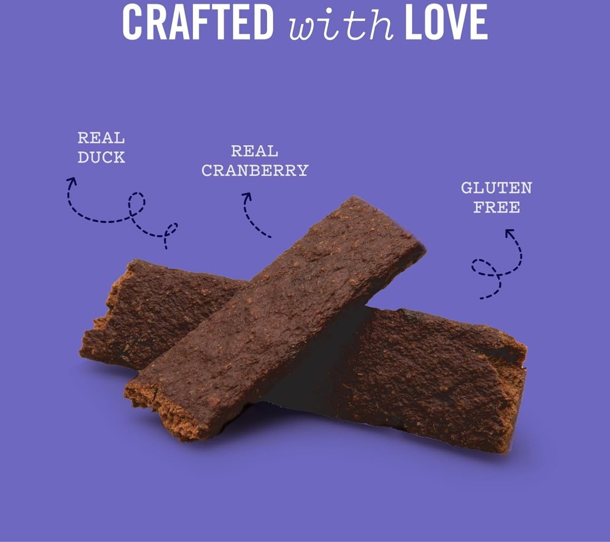 Three Dog Bakery Kitchens Duck & Cranberries Training Dog Treats