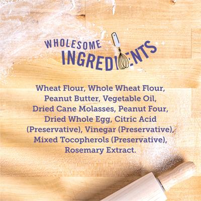 Show full view: Three Dog Bakery Itty Bitty Bones with Peanut Butter Crunchy Dog Treats, 13-oz box slide 6 of 8