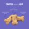 Show in main carousel: Three Dog Bakery Itty Bitty Bones with Peanut Butter Crunchy Dog Treats, 13-oz box slide 4 of 8