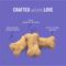 Show in main carousel: Three Dog Bakery Itty Bitty Bones with Peanut Butter Crunchy Dog Treats, 32-oz bag slide 4 of 8
