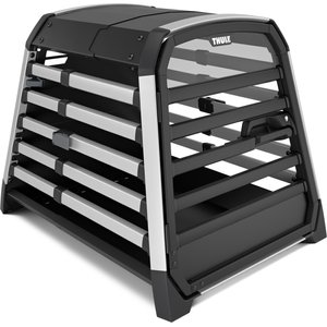 Thule Allax Dog Crate, Black/Silver, Medium