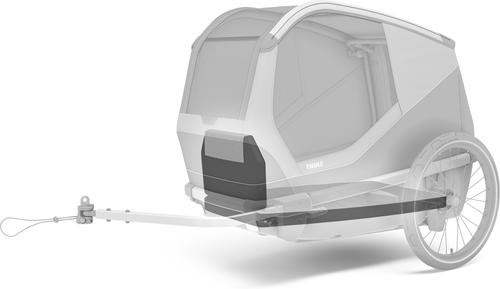 Show full view: Thule Bexey Dog Bike Trailer Bed, Black, Large slide 2 of 2