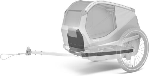 Show full view: Thule Bexey Dog Bike Trailer Bed, Black, Medium slide 2 of 2