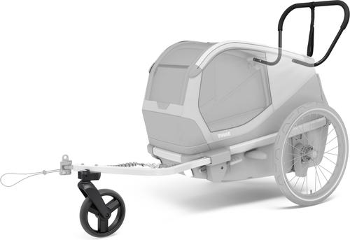 Show full view: Thule Bexey Dog Stroller Kit, Black/Silver, Medium slide 2 of 3