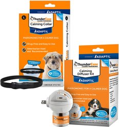 ThunderEase Calming Collar + Diffuser for Dogs, Large, up to 24-in neck