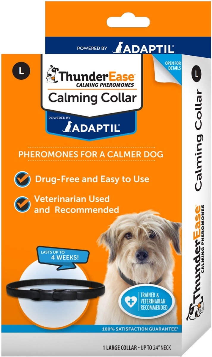 THUNDEREASE Powered by ADAPTIL Calming Pheromone Collar for Dogs