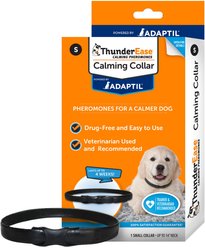 ThunderEase Powered by ADAPTIL Calming Pheromone Collar for Dogs, Small, up to 14-in neck