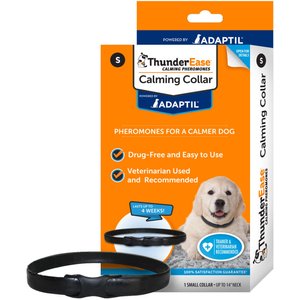 ThunderEase Powered by ADAPTIL Calming Pheromone Collar for Dogs, Small, up to 14-in neck