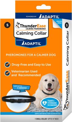 Show full view: ThunderEase Powered by ADAPTIL Calming Pheromone Collar for Dogs, Small, up to 14-in neck slide 4 of 10