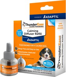ThunderEase Powered by ADAPTIL Calming Pheromone Diffuser Refill for Dogs, 30 day, 1 count