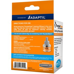 ThunderEase Powered by ADAPTIL Calming Pheromone Diffuser Refill for Dogs, 60 day, 2 count