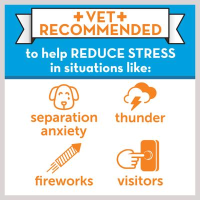 Show full view: ThunderEase Powered by ADAPTIL Calming Pheromone Diffuser Refill for Dogs, 60 day, 2 count slide 6 of 11