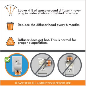 ThunderEase Powered by ADAPTIL Calming Pheromone Diffuser Refill for Dogs, 60 day, 2 count