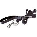 ThunderLeash Nylon Dog Leash, Black, Medium/Large: 7-ft long, 1-in wide