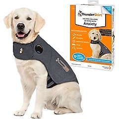 ThunderShirt Classic Anxiety & Calming Vest for Dogs, Heather Grey, X-Large
