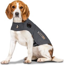ThunderShirt Classic Anxiety & Calming Vest, Heather Grey, Medium + ThunderWunders Melatonin Dog Chews slide 2 of 9