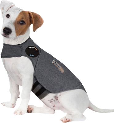 Show full view: ThunderShirt Classic Anxiety & Calming Vest, Heather Grey, Small + ThunderEase Diffuser for Dogs slide 2 of 10