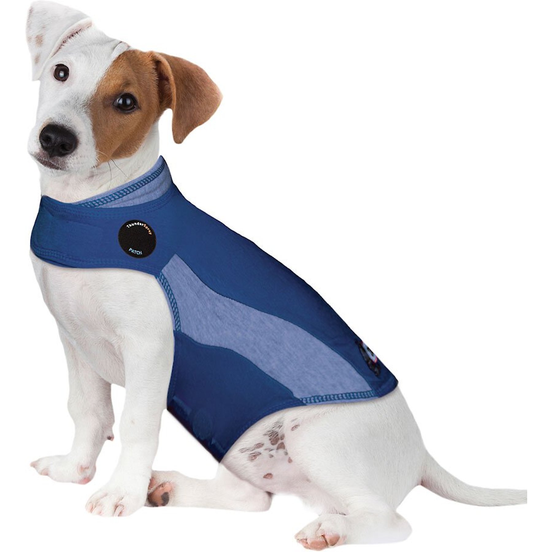 Thundershirt Blue Polo Anxiety Solution for Dogs, XXL, over 110 lbs