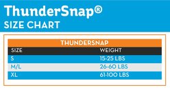 ThunderSnap Nylon Dog Leash, Black, X-Small: 6-ft long, 0.63-in wide slide 2 of 4