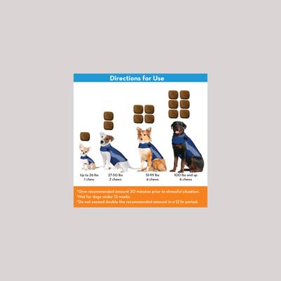 Show full view: ThunderBites Melatonin Calming Chewys for Dogs, 60 count slide 7 of 11