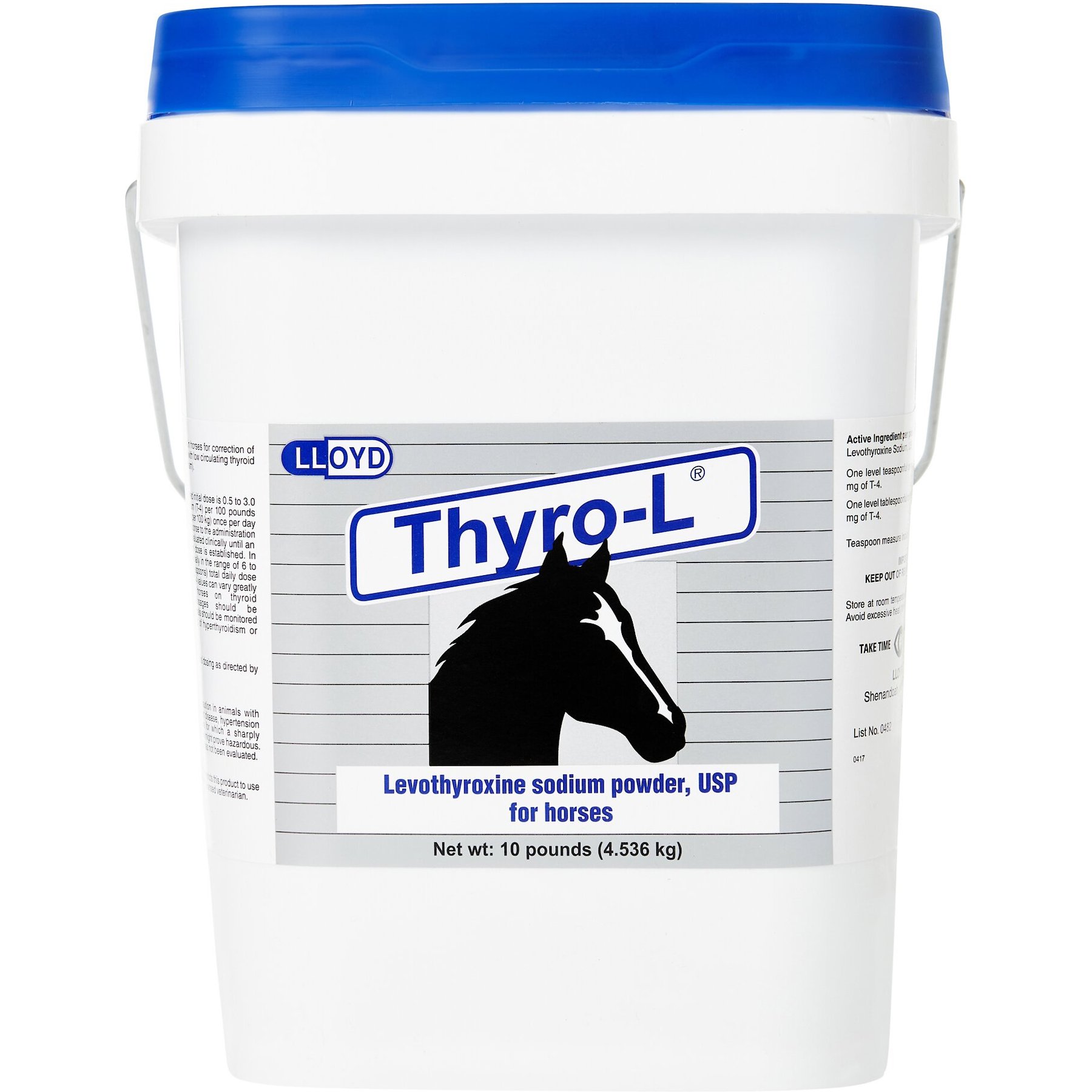 Thyro-L (levothyroxine sodium) Powder for Horses, 10-lb