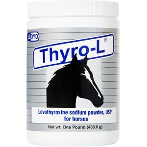 Thyro-L (levothyroxine sodium) Powder for Horses, 1-lb