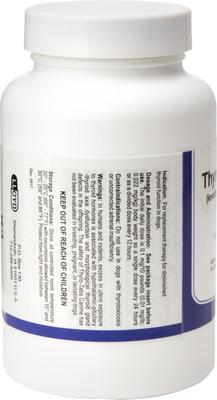 Show full view: Thyro-Tabs (Levothyroxine Sodium) Tablets, 0.1-mg, 1 tablet slide 3 of 8