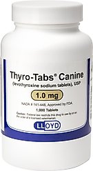 Thyro-Tabs (Levothyroxine Sodium) Tablets for Dogs, 1mg, 120 tablets