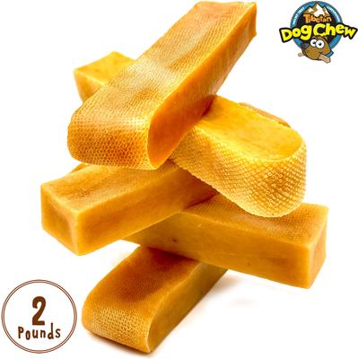 Show full view: Tibetan Dog Chew Jumbo Breed Grain-Free Dog Treats, 2-lb bag slide 3 of 11