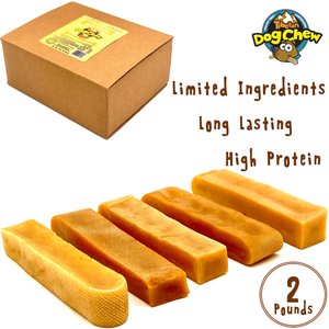 Tibetan Dog Chew Jumbo Breed Grain-Free Dog Treats, 2-lb bag