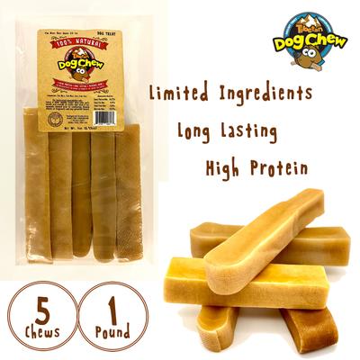 Show full view: Tibetan Dog Chew Large Breed Grain-Free Dog Treats, 2-lb bag slide 4 of 10
