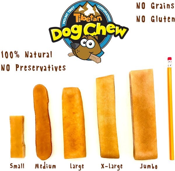 Tibetan Dog Chew X-Large Breed Grain-Free Dog Treats