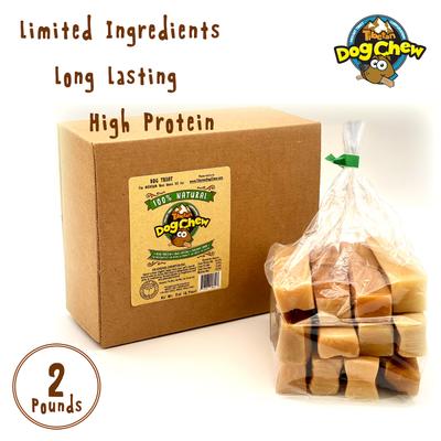 Show full view: Tibetan Dog Chew Medium Breed Grain-Free Dog Treats, 2-lb box slide 4 of 11