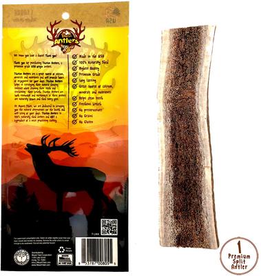 Show full view: Tibetan Dog Chew Split Antler Grain-Free Dog Treat, 1 count, Large slide 3 of 7