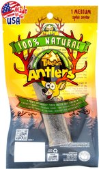 Tibetan Dog Chew Split Antler Grain-Free Dog Treat, 1 count, Medium