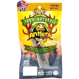 Tibetan Dog Chew Split Antler Grain-Free Dog Treat, 1 count, Medium