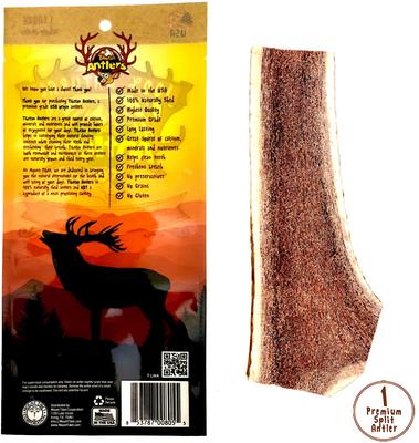 Show full view: Tibetan Dog Chew Split Antler Grain-Free Dog Treat, 1 count, X-Large slide 3 of 7