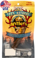 Tibetan Dog Chew Whole Antler Grain-Free Dog Treat, 1 count, Small