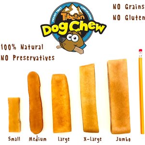 Tibetan Dog Chew X-Large Breed Grain-Free Dog Treats, 2-lb box