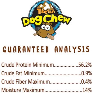 Tibetan Dog Chew X-Large Breed Grain-Free Dog Treats, 2-lb box