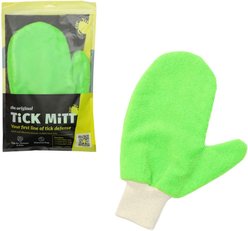 TiCK MiTT Microfiber Tick Remover for Dogs & Cats, Green