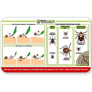 TickCheck Premium Dog Tick Removal Kit