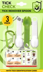 TickCheck Remover Spoon with Tick ID Card, 3-pack