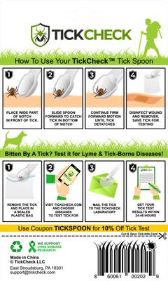 Show full view: TickCheck Remover Spoon with Tick ID Card, 3-pack slide 2 of 4